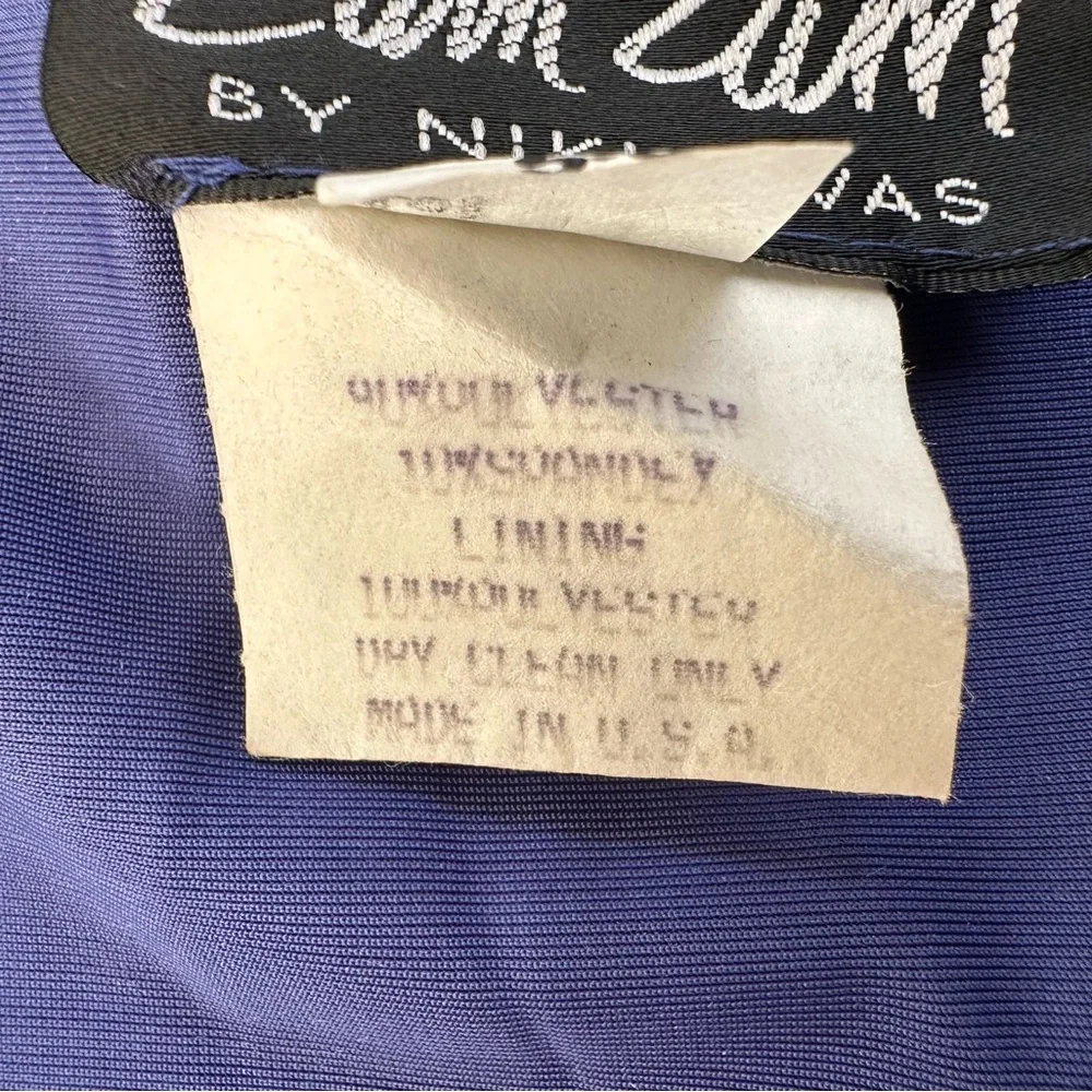Zum Zum by Niki Livas Royal Blue Velvet Dress